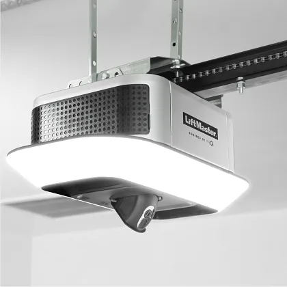 LiftMaster 4690L heavy-duty chain-drive opener with integrated 360-degree camera
